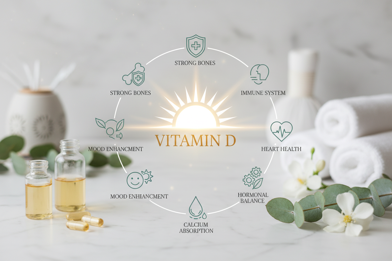 Vitamin D3 drops benefits for menopause bone health immune support