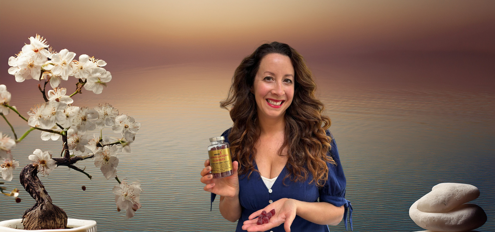 Ashwagandha gummies for menopause stress relief and sleep support