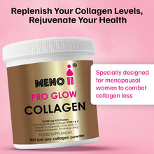 Load image into Gallery viewer, Meno® PRO GLOW 10,000mg Collagen Powder +  Essential Vitamins