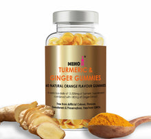 Load image into Gallery viewer, ★ NEW ★ - Meno® Turmeric and Ginger Gummies - 120 Natural Orange Flavour Gummies