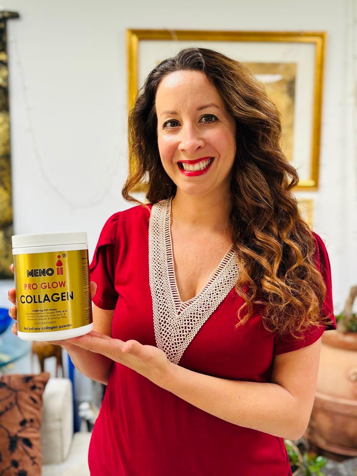 Menopause collagen supplement for peri-menopause and post-menopause skin health, hair growth, and beauty wellness