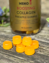 Load image into Gallery viewer, Meno® Boosting Collagen Natural Pineapple 90 Gummies - upto 3 month supply