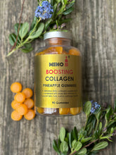 Load image into Gallery viewer, Meno® Boosting Collagen Natural Pineapple 90 Gummies - upto 3 month supply