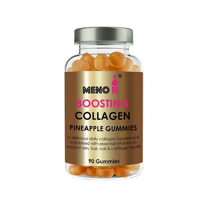 Meno® Boosting Collagen Natural Pineapple Gummies - 90