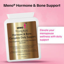 Load image into Gallery viewer, Meno® Hormone &amp; Bone Daily Support - 60 capsules
