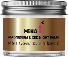 Load image into Gallery viewer, Meno® Magnesium Night Balm with Lavender and Vit E
