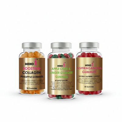 Menopause gummy bundle - collagen apple cider vinegar ashwagandha for beauty metabolism and stress relief