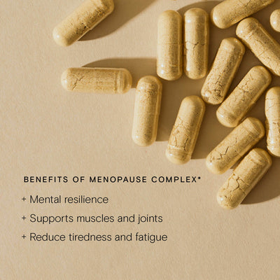 Natural menopause complex capsules - hot flush and night sweats support for women