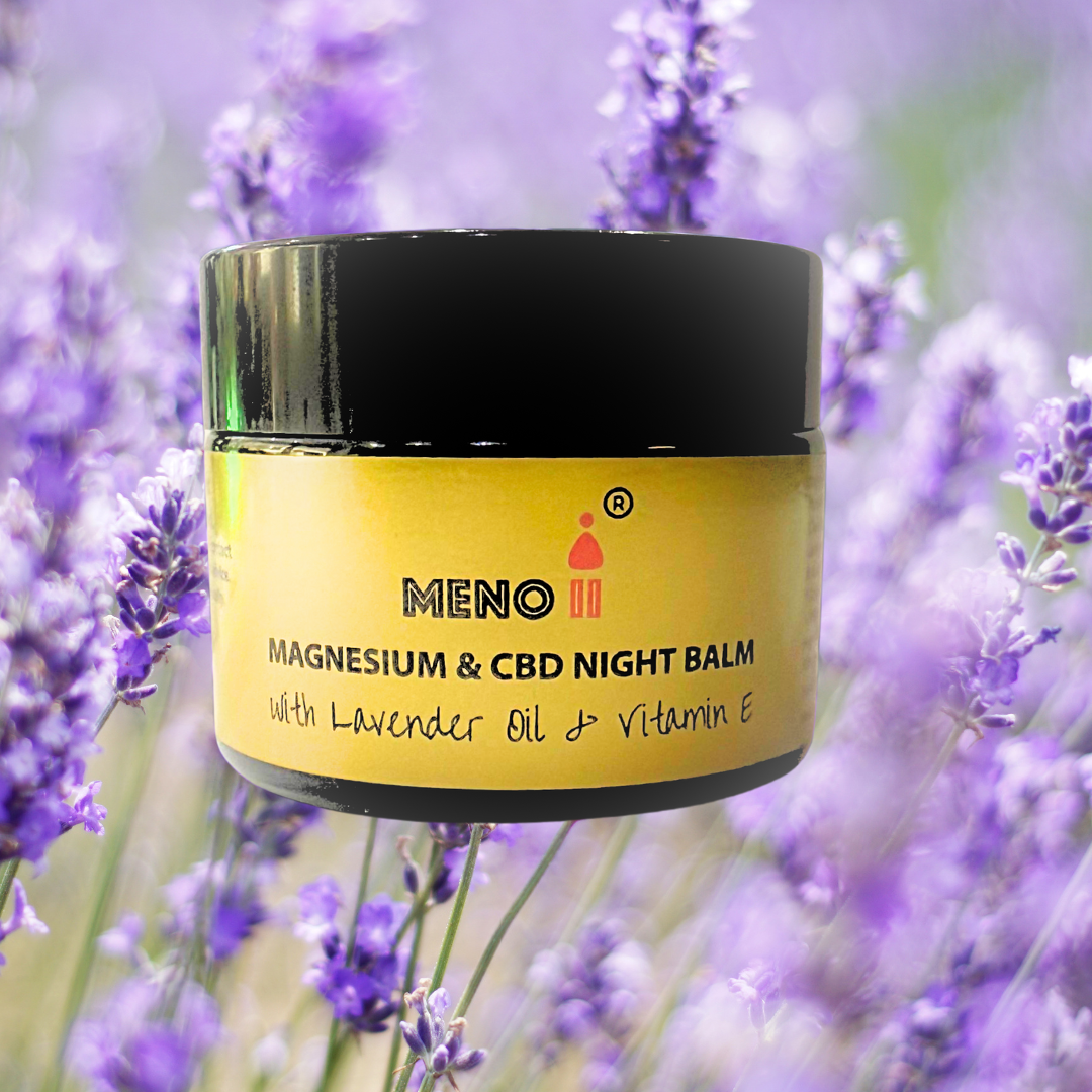 Night balm for menopause - lavender and magnesium sleep support