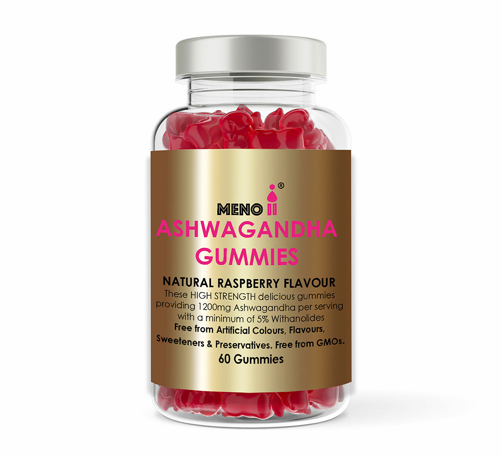 Premium menopause ashwagandha gummies - adaptogenic stress and hormone balance support