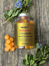 Load image into Gallery viewer, Meno® Boosting Collagen Natural Pineapple Gummies - 90
